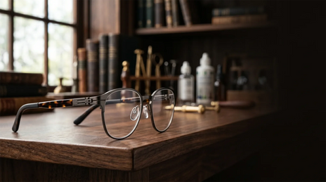 See Clearly: Progressive Reading Glasses Clear on Top