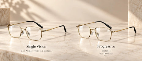 Single Vision vs Progressive Lenses: What’s the Difference?