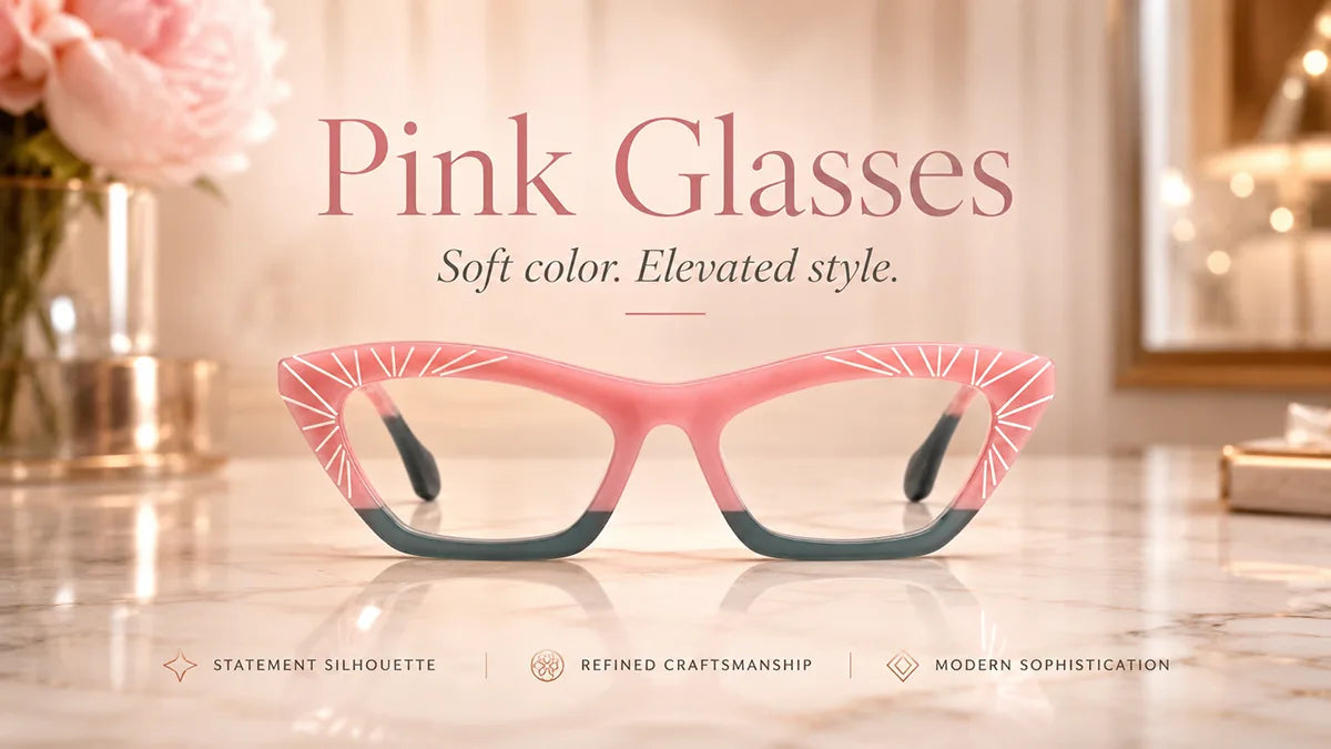 Pink Glasses | Shop Stylish Pink Frames & Prescription Eyewear – Olet ...