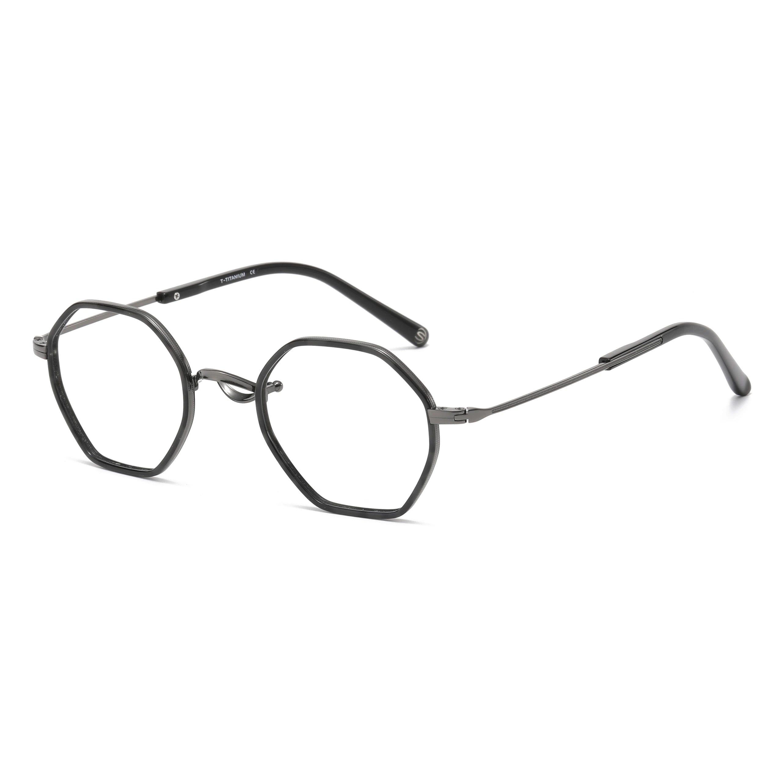 Geometric Glasses LE0051 detail image