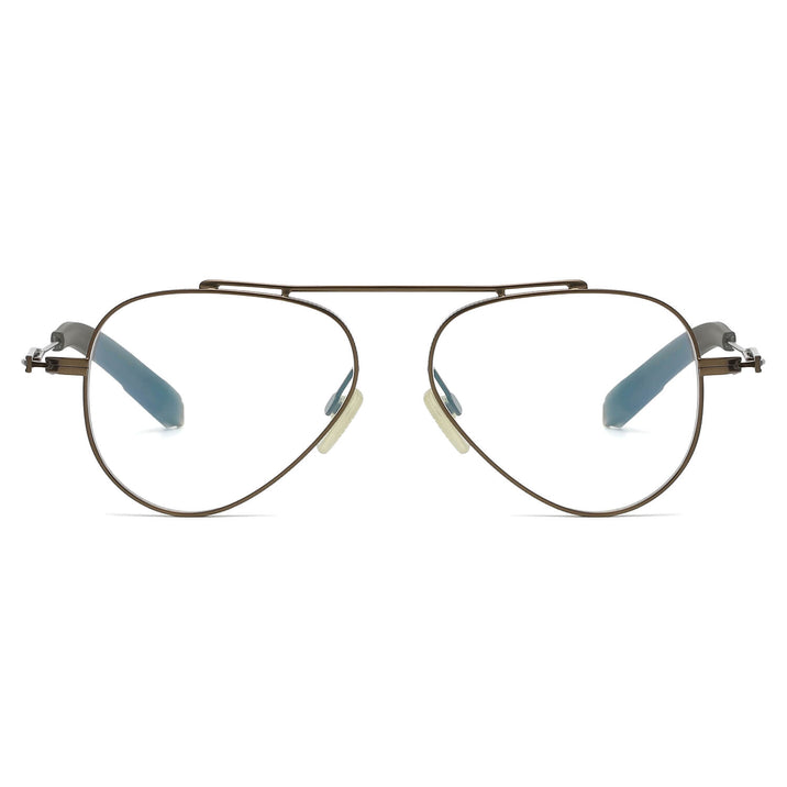 Bronze Glasses | LE0301 Front View