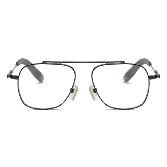 Gray Glasses | LE0302 Front View