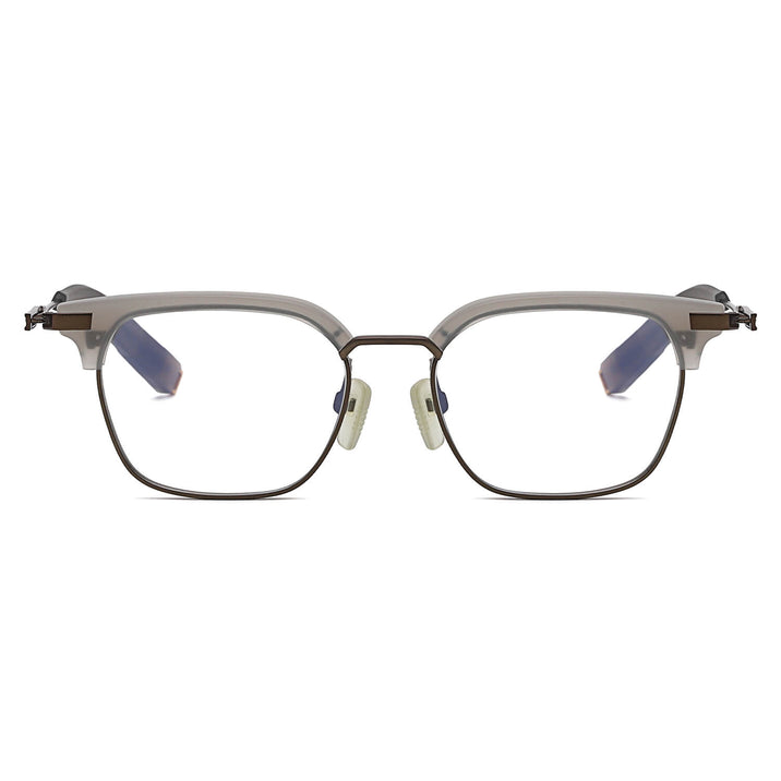 Bronze Glasses | Browline Glasses LE0307 Front View