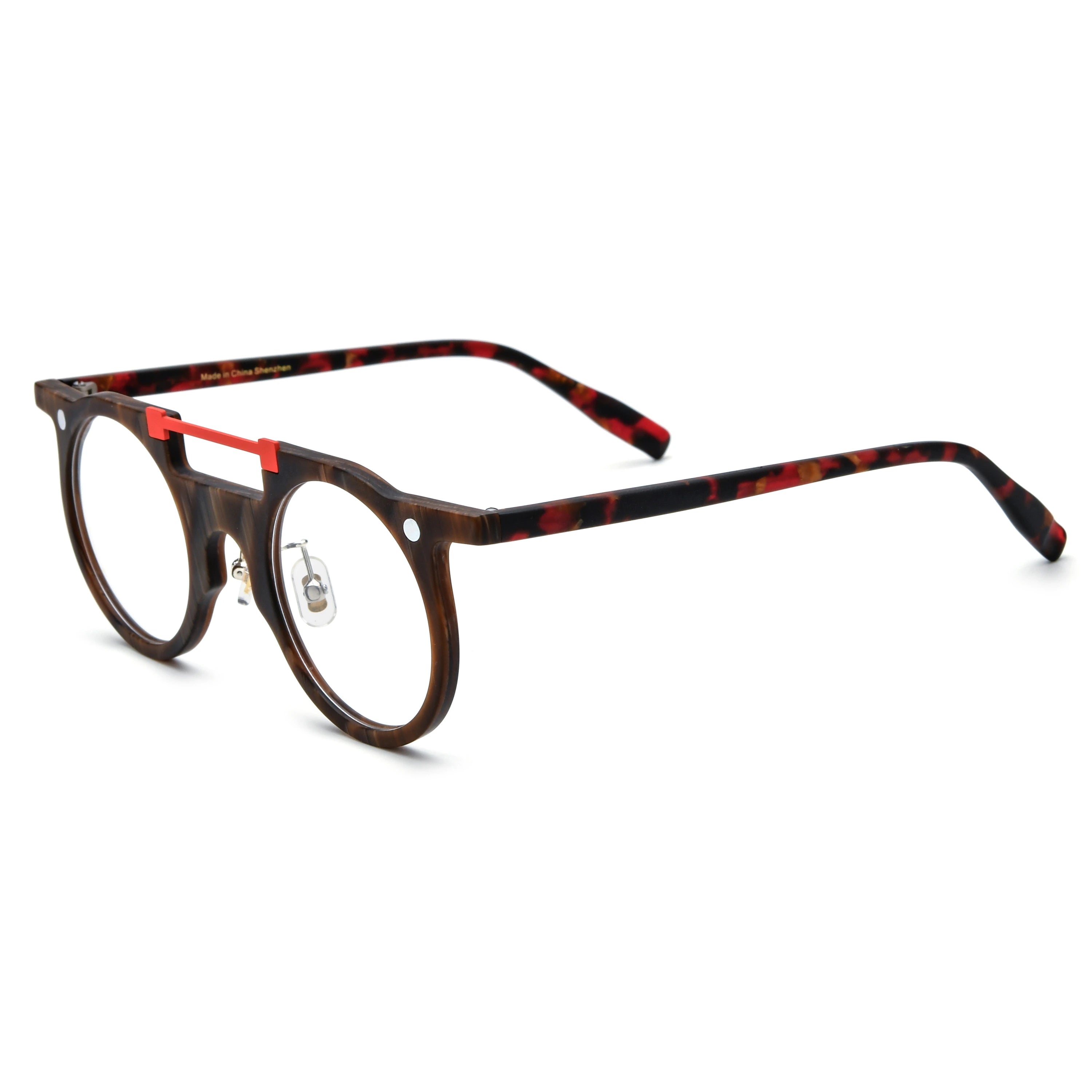 Round Glasses LE0919 - Clip On Sunglasses Included detail image