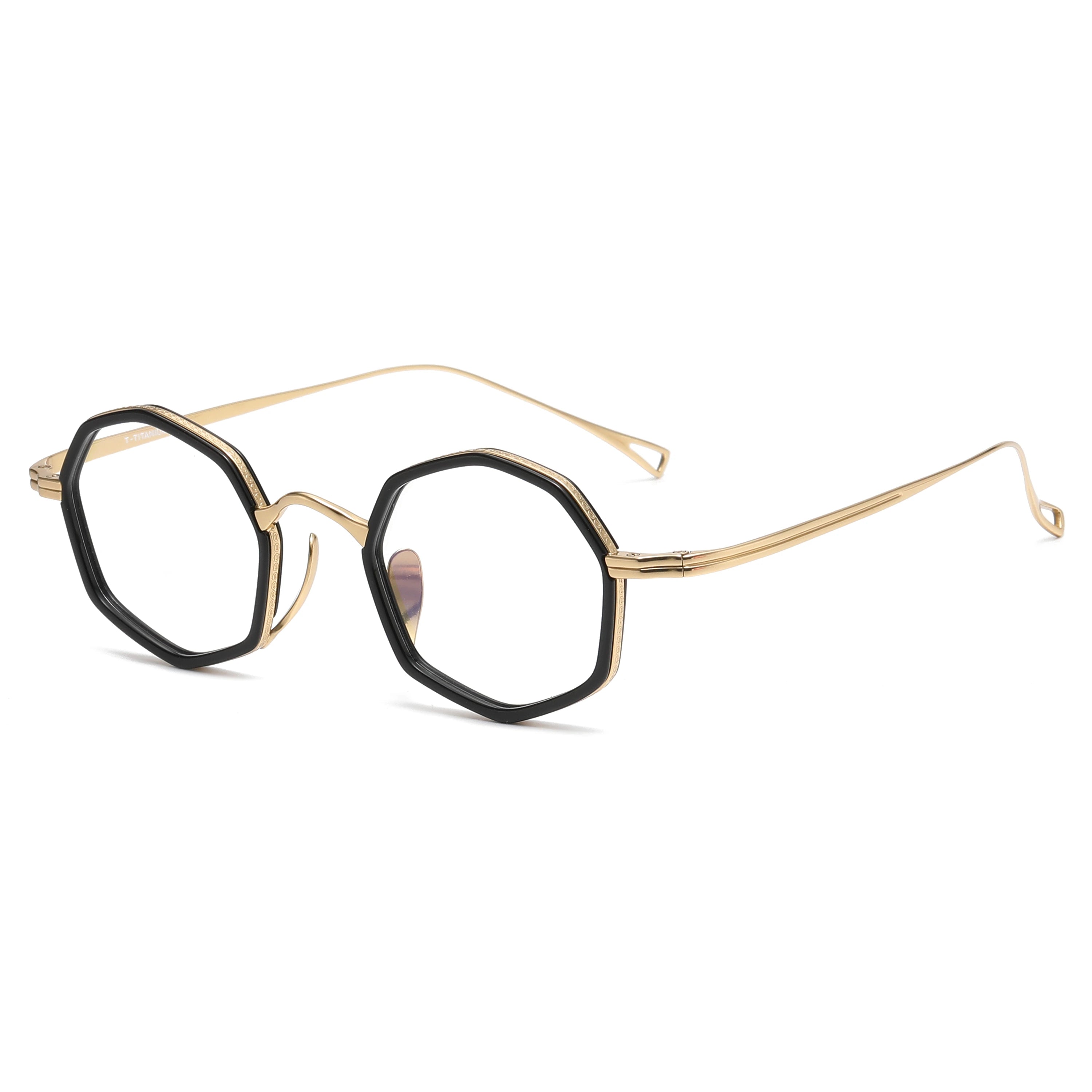 Geometric Glasses LE1060 detail image