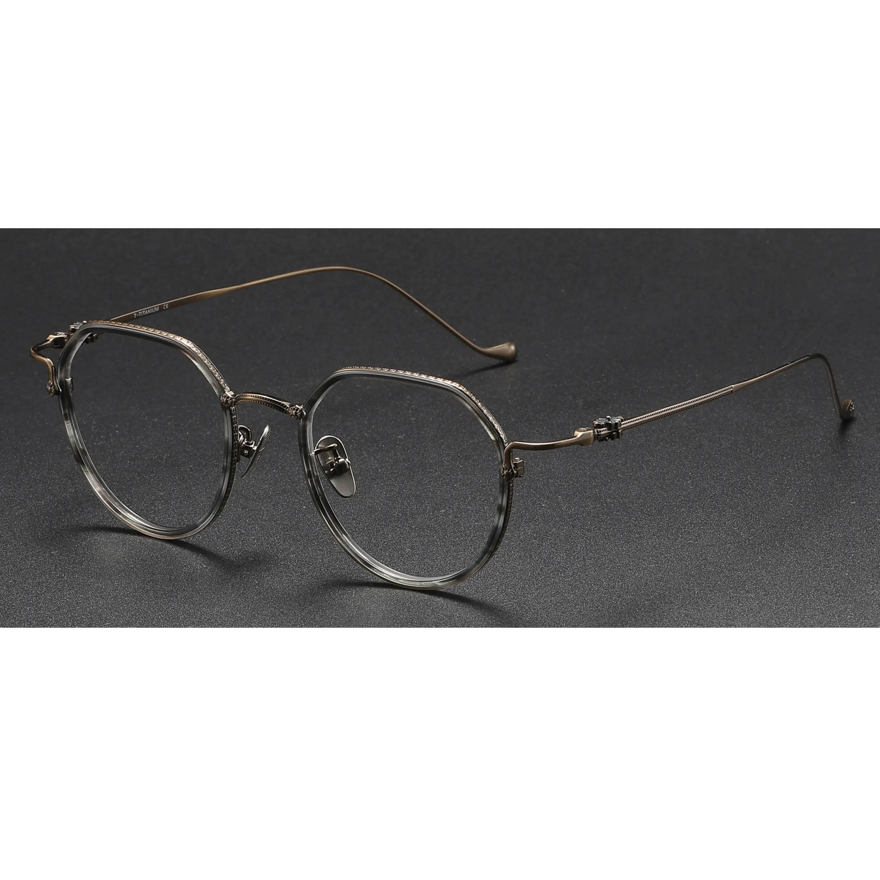 Geometric Glasses LE1557 detail image