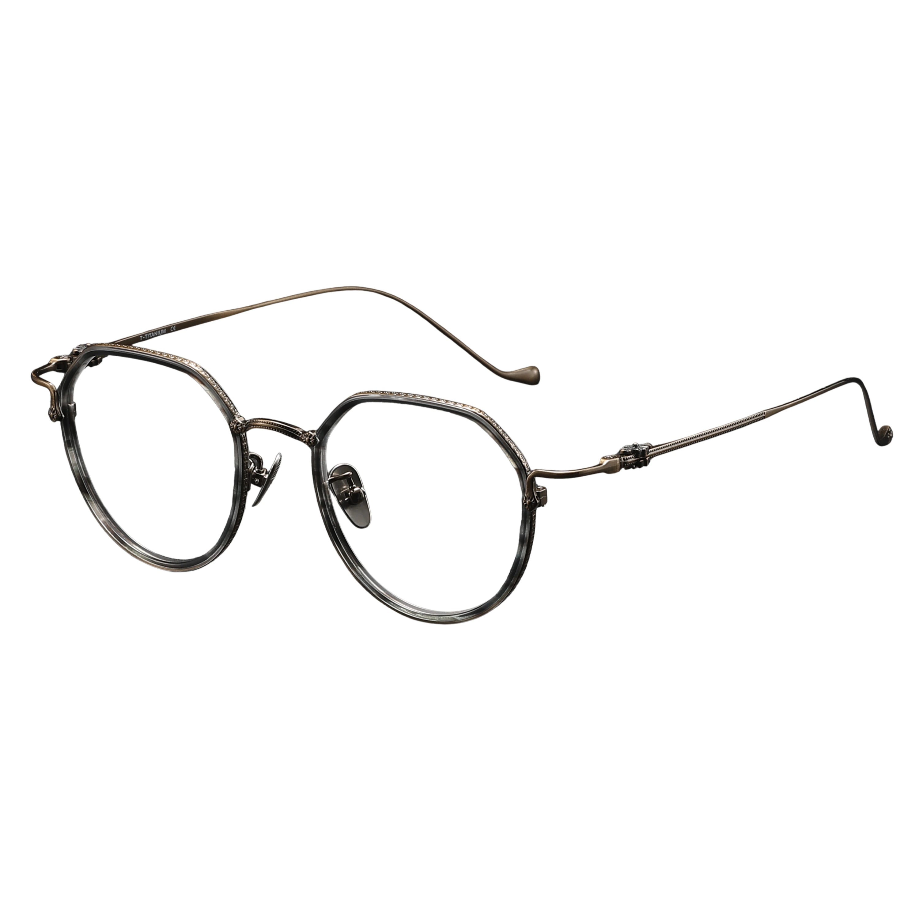 Geometric Glasses LE1557 detail image