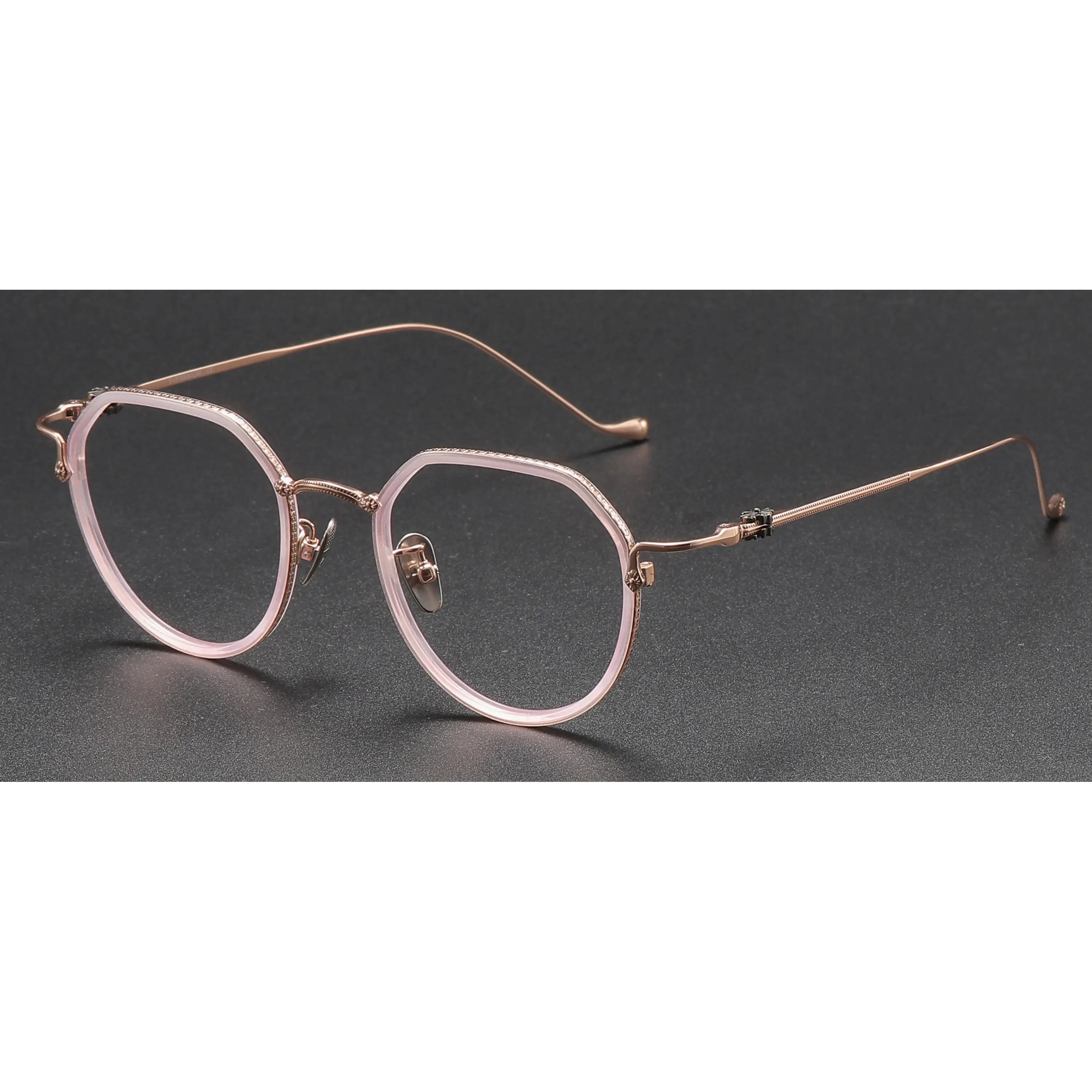 Geometric Glasses LE1557 detail image