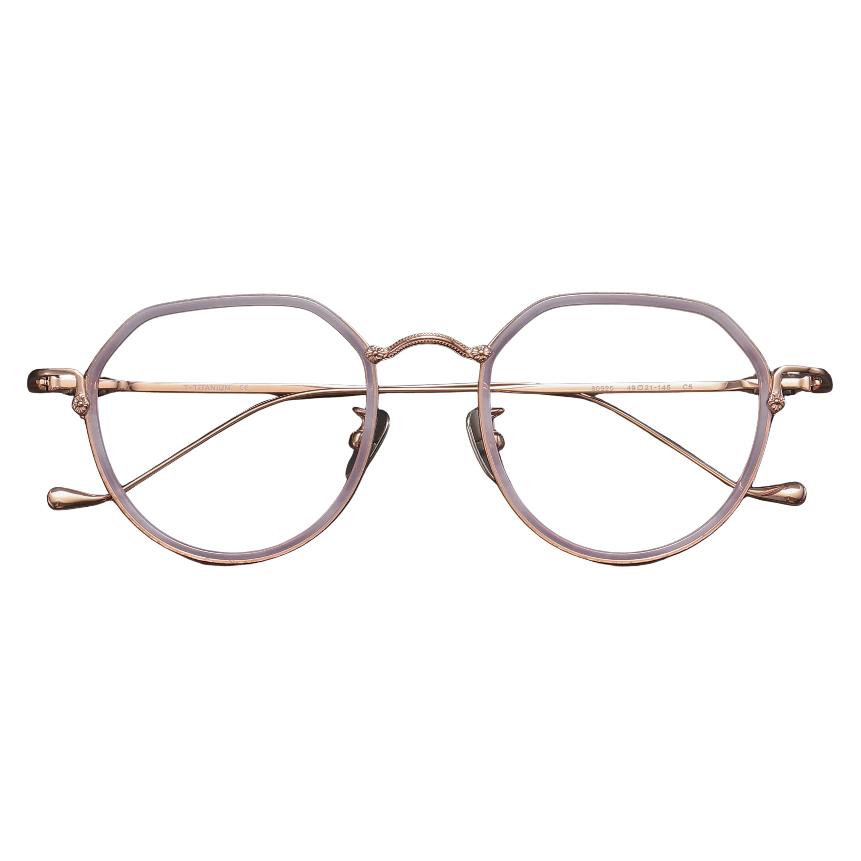 Geometric Glasses LE1557 detail image