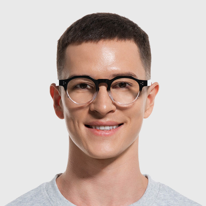 Round Acetate Glasses LE7068