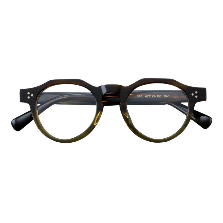 Round Acetate Glasses LE7068