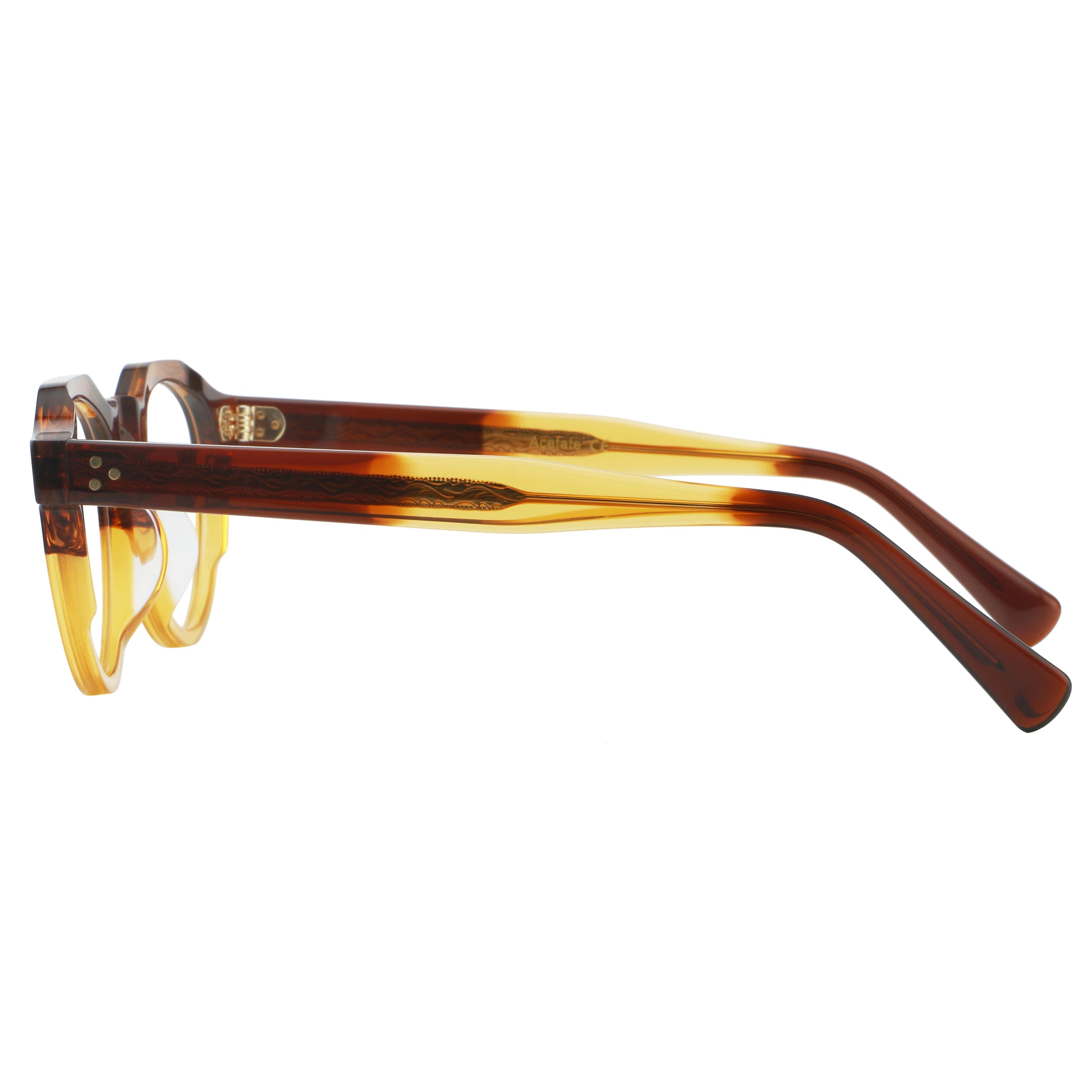Round Acetate Glasses LE7068 detail image