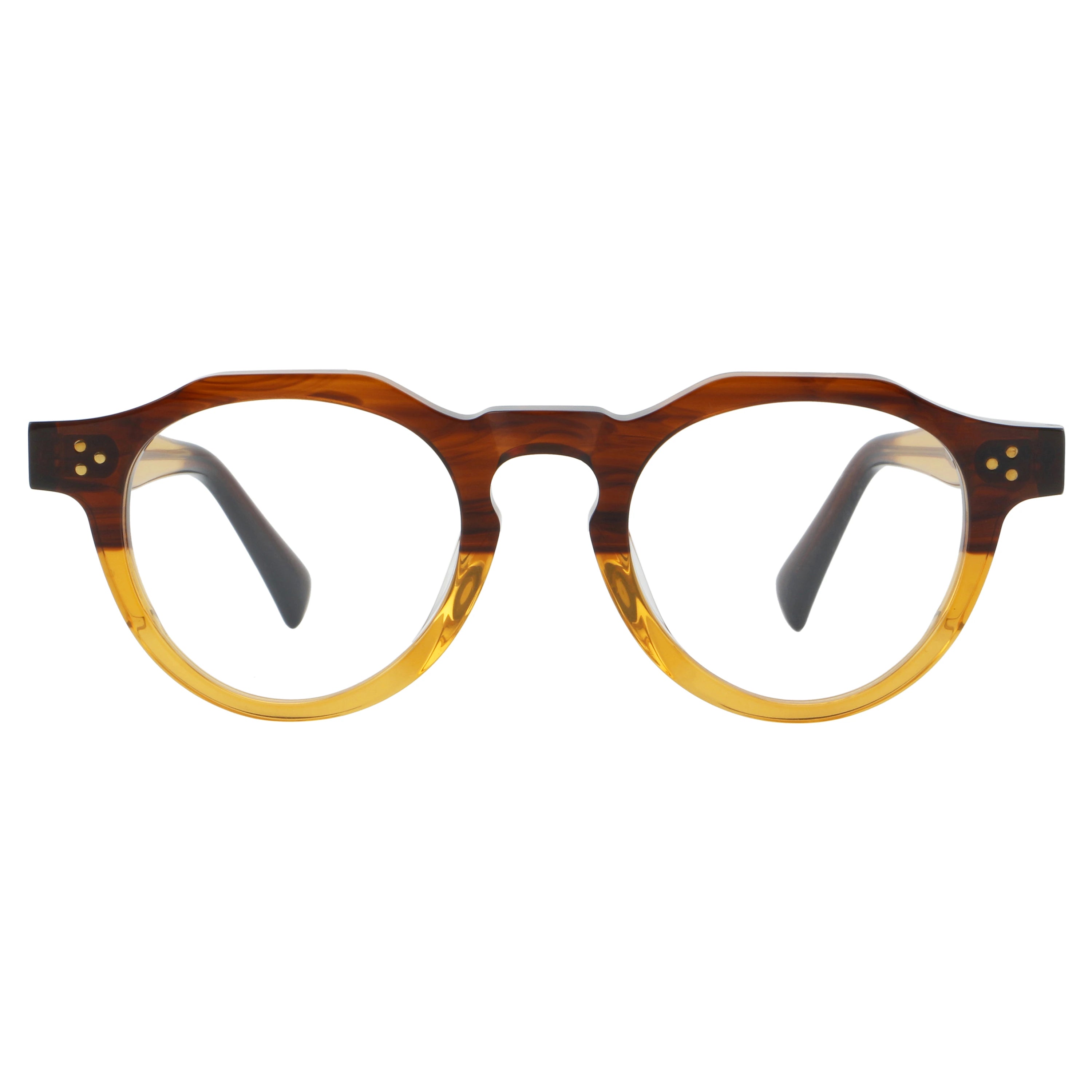 Round Acetate Glasses LE7068 detail image