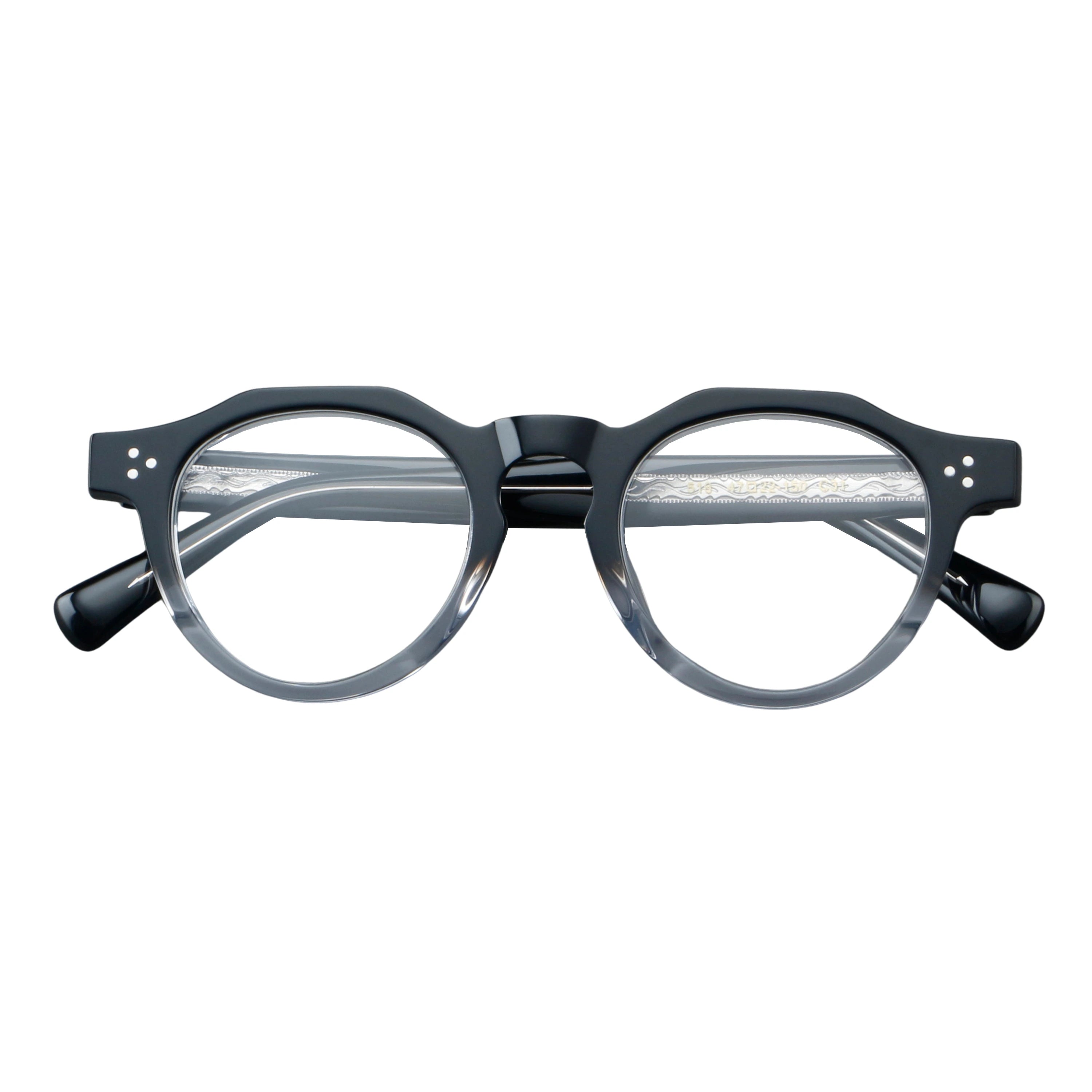 Round Acetate Glasses LE7068 detail image