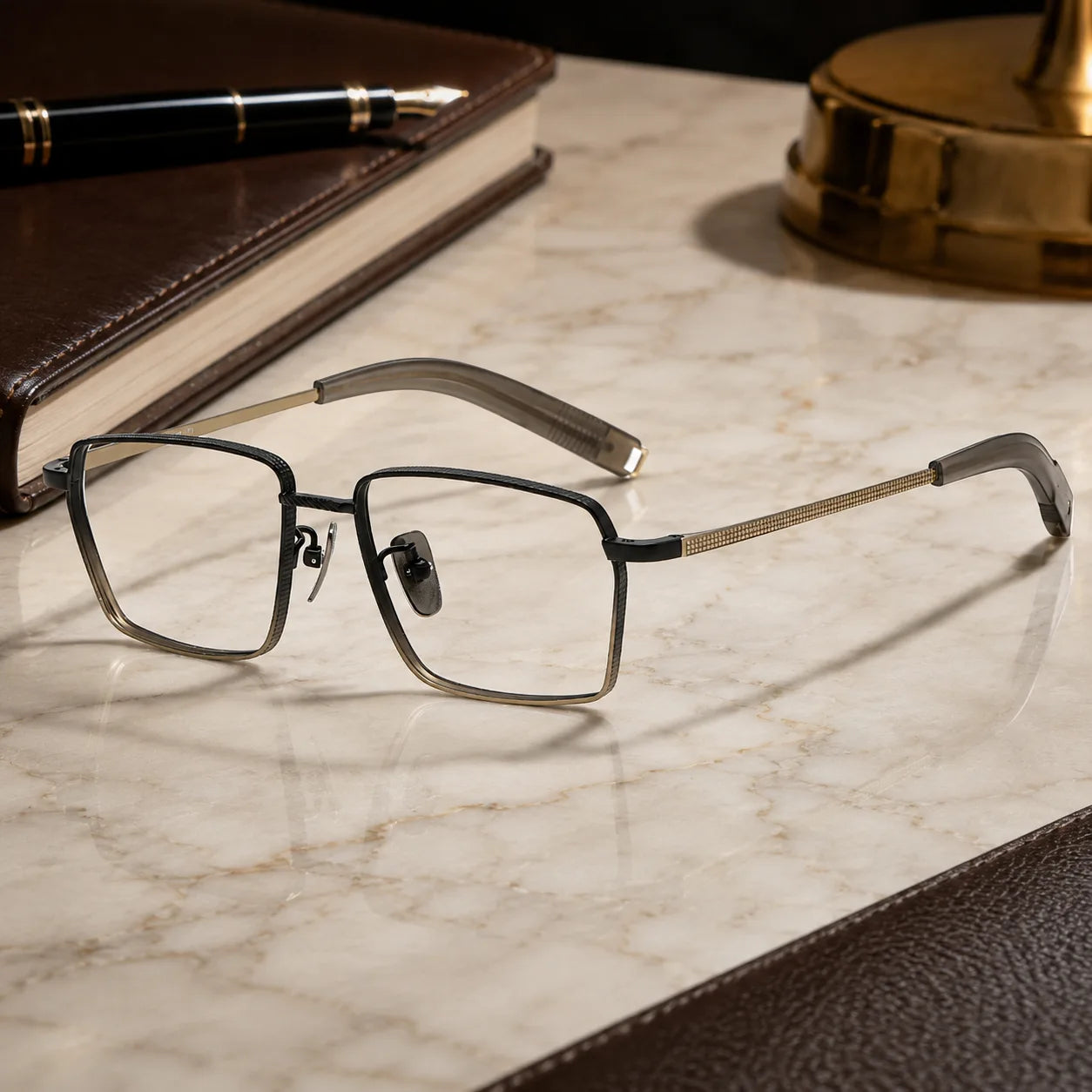 Rectangle Glasses LE0021 detail image