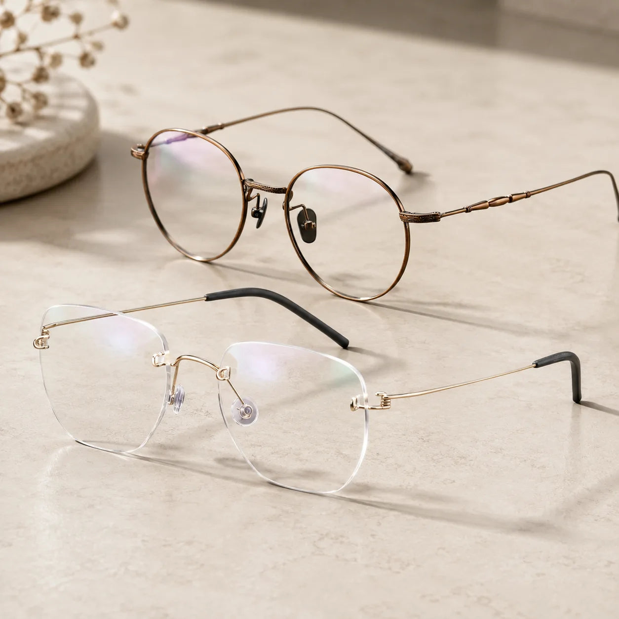 Titanium Glasses